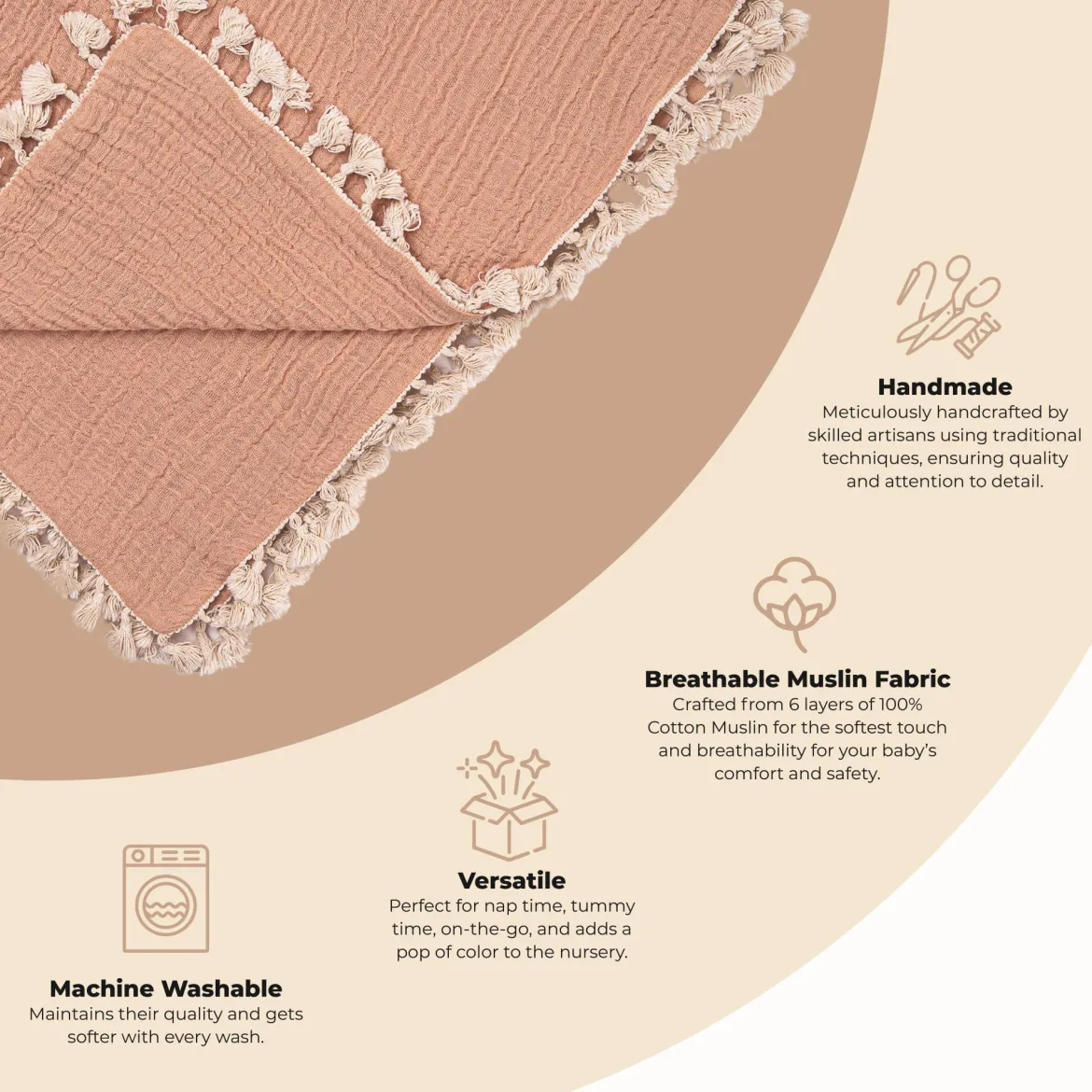 6 Layer Muslin Blanket