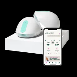 360 Leak-Proof, Wearable Hands-Free, Double Electric Breast Pump