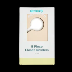 8 Piece Closet Dividers