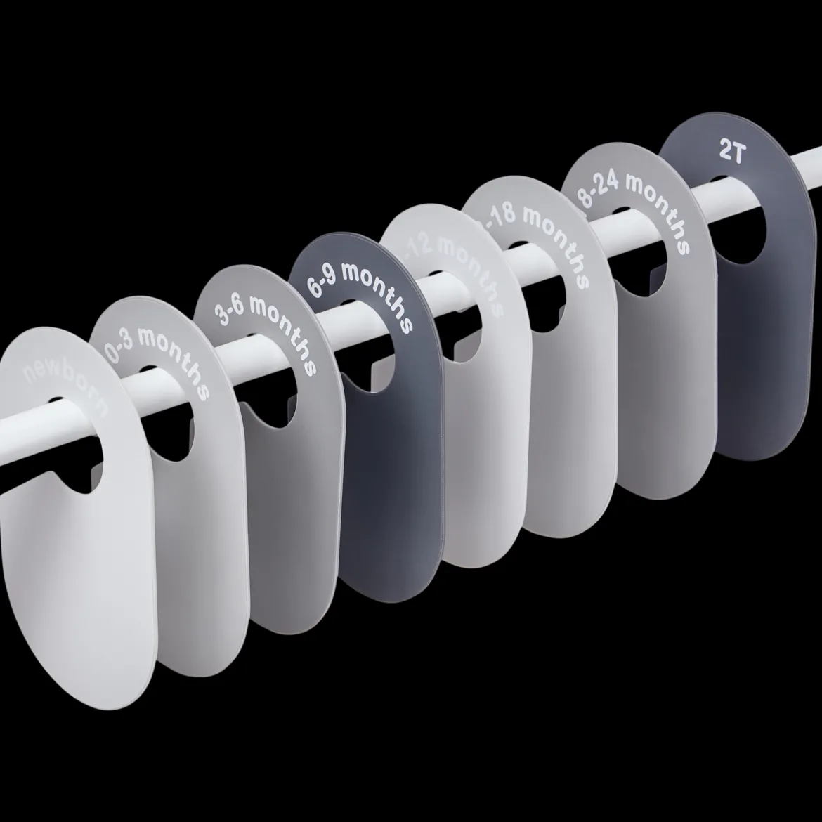 8 Piece Closet Dividers
