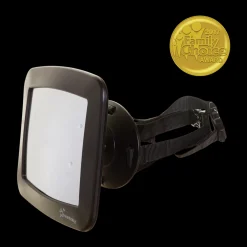 Adjustable Backseat Mirror with Securing Dial