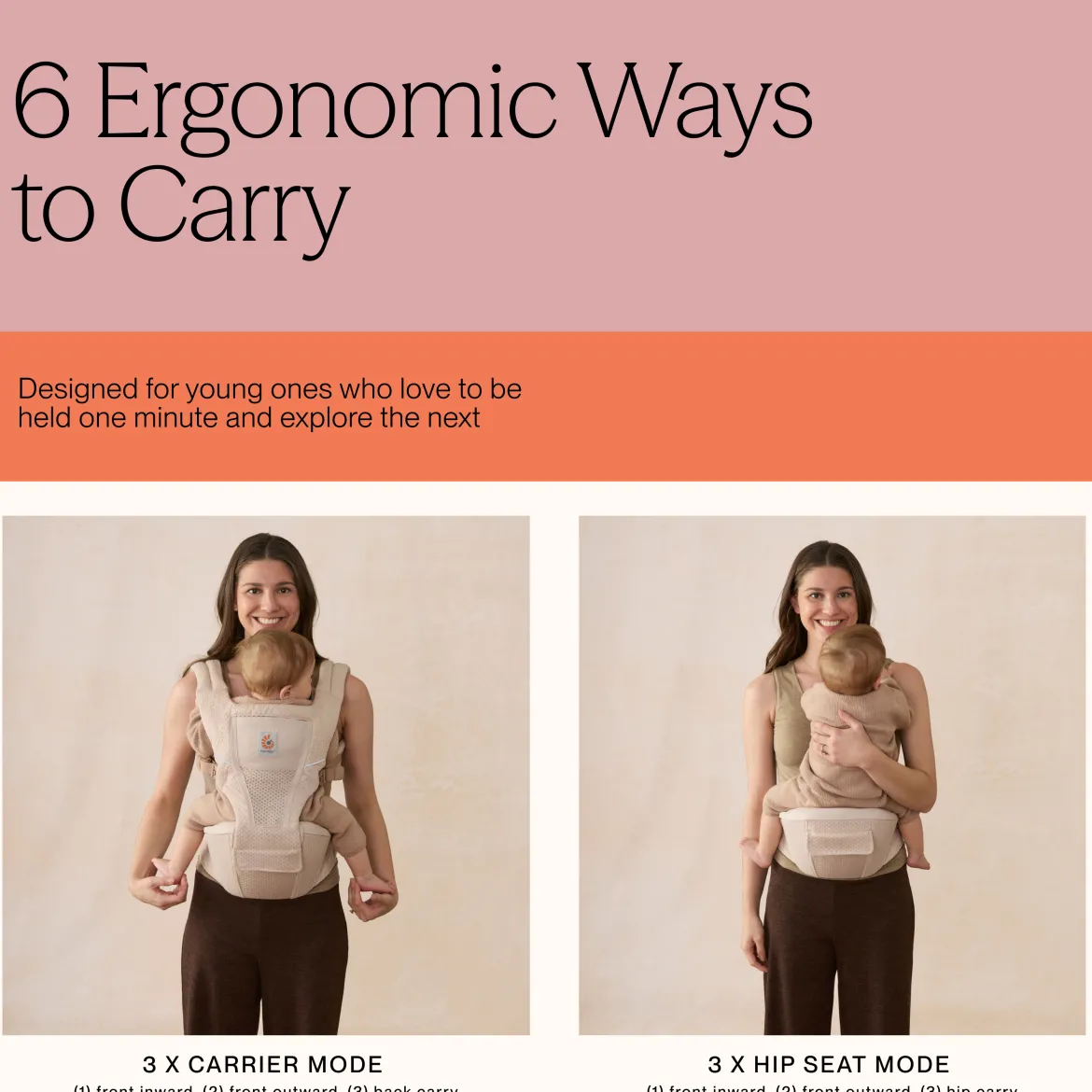 Alta Hip Seat Carrier