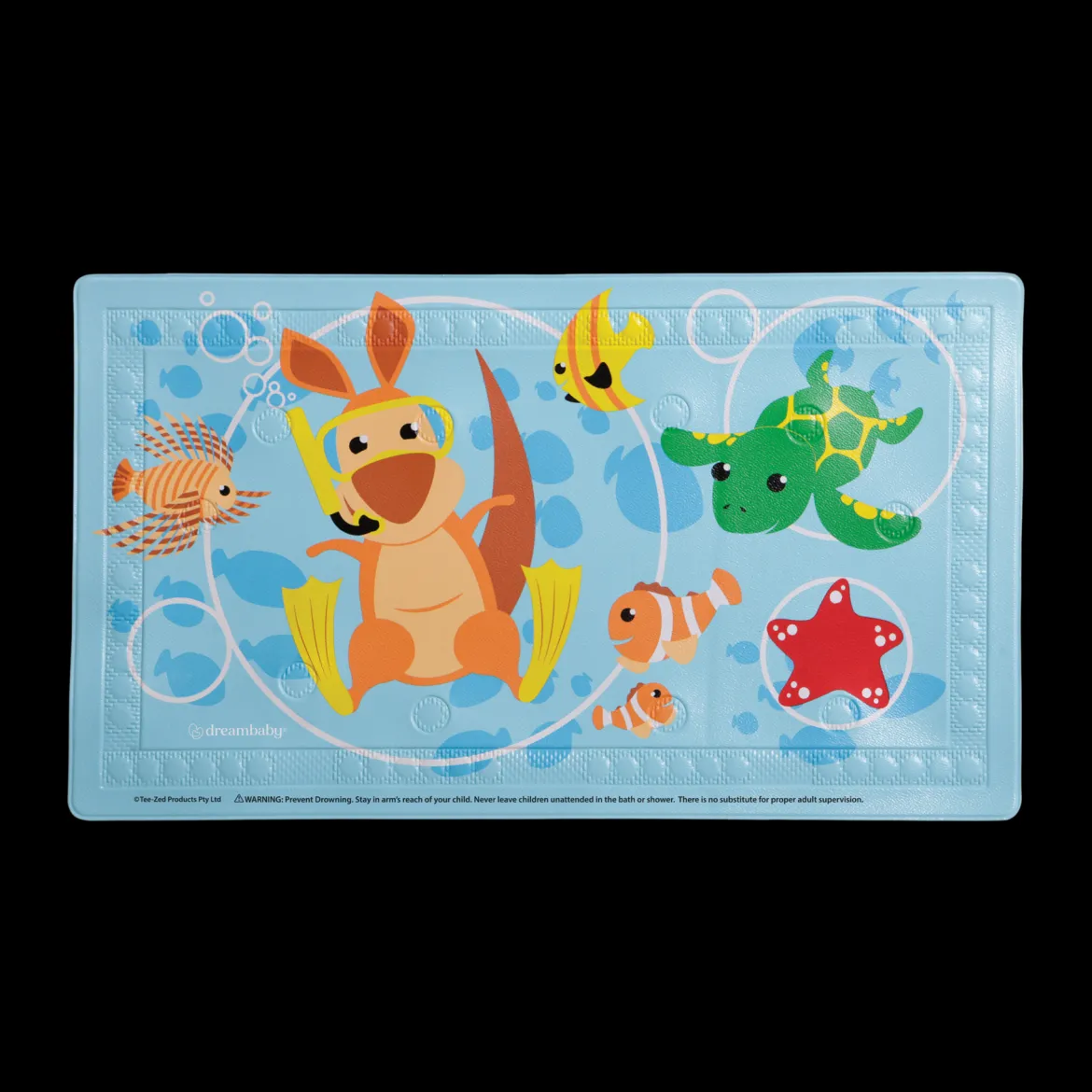 Anti-Slip Bath Mat with Too Hot Indicator
