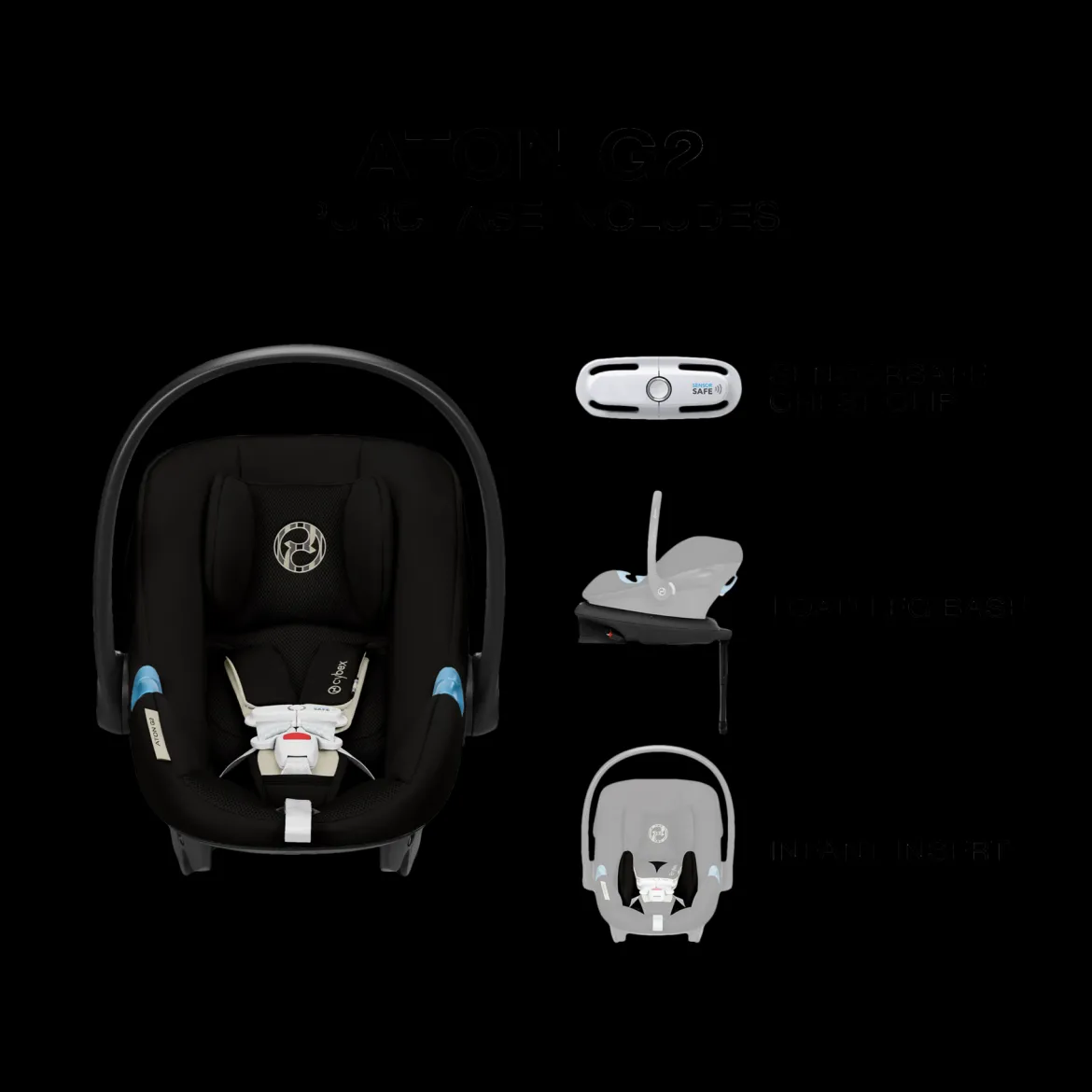 Aton G2 Infant Car Seat with Load Leg Base