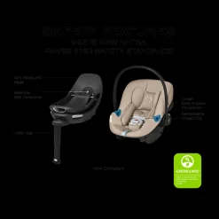 Aton G2 Swivel Infant Car Seat with Load Leg Base