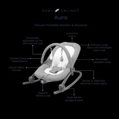 Aura Deluxe Portable Rocker & Seat