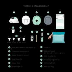 Aura Glow Wearable Breast Pump