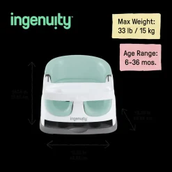 Baby Base 2-in-1 Feeding Booster and Floor Seat