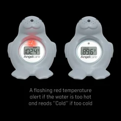 Baby Bath Support & Thermometer Gift Bundle