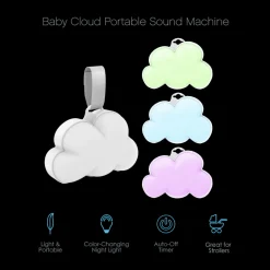 Baby Cloud Set Portable Sound Machine + Humidifier