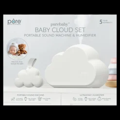 Baby Cloud Set Portable Sound Machine + Humidifier