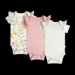 Bamboo Viscose Ruffle Bodysuit (3 Pack)