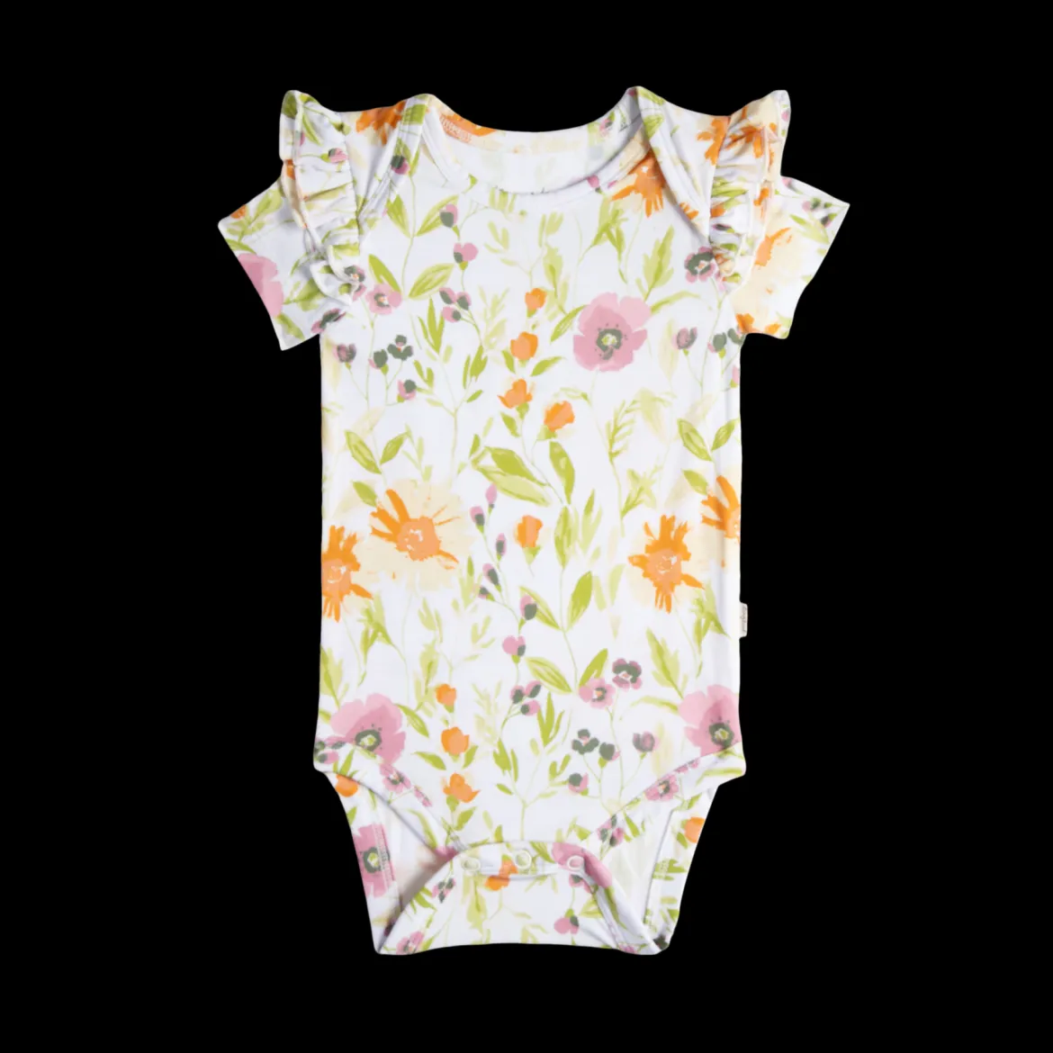 Bamboo Viscose Ruffle Bodysuit (3 Pack)