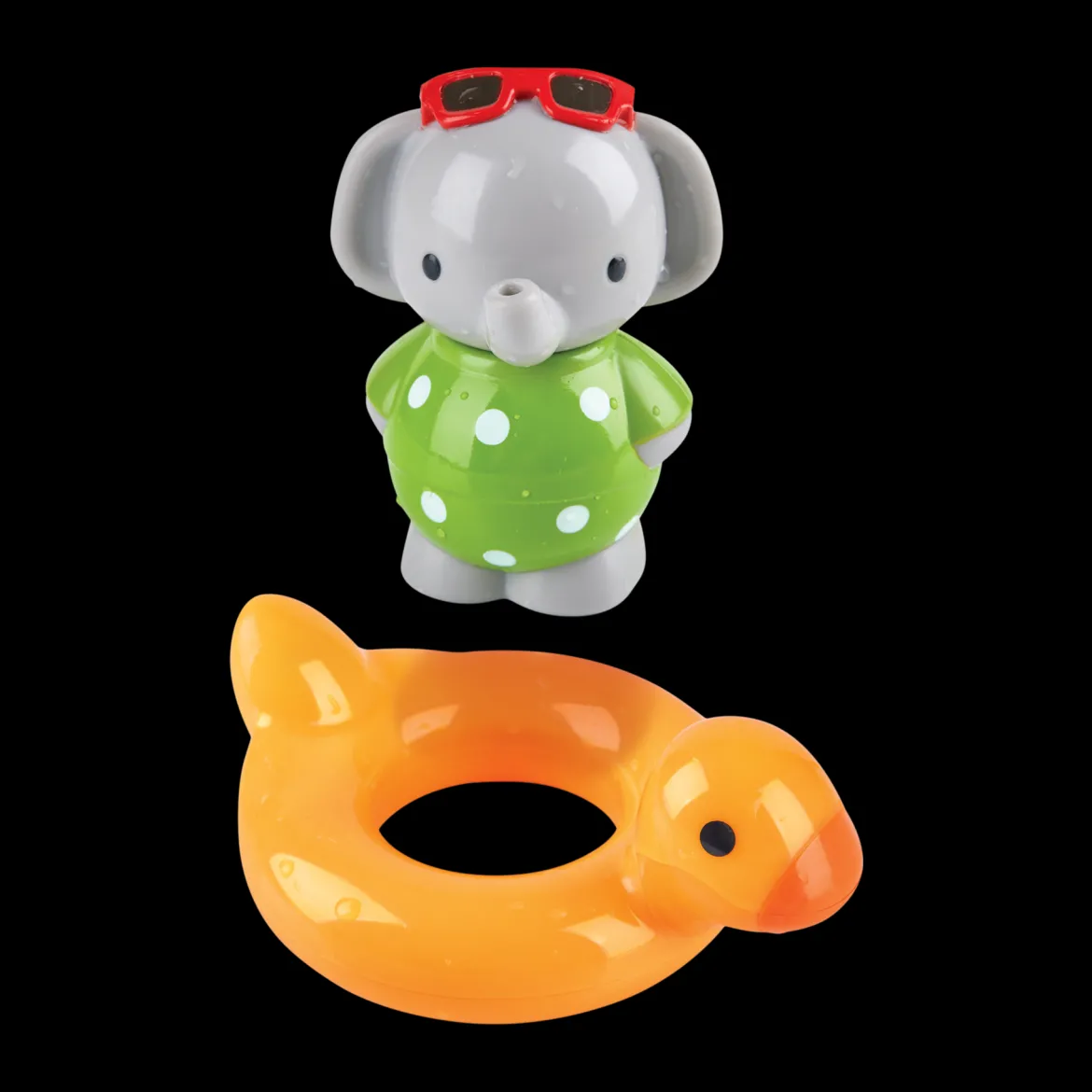 Bath Time Elephant Spin Splash 'n' Swim & Basketball Bundle