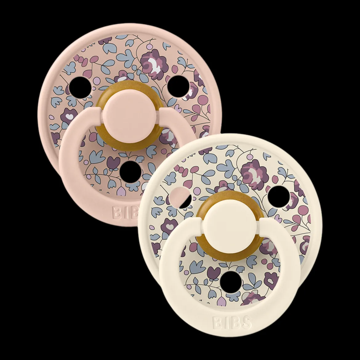 BIBS x LIBERTY Colour Natural Rubber Pacificier (2-pack)
