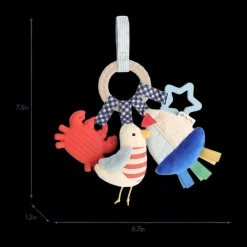 Bitzy Busy Ring Teething Activity Toy