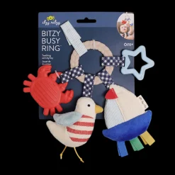 Bitzy Busy Ring Teething Activity Toy