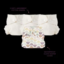 Blowout Proof Cloth Diaper Bundle