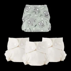Blowout Proof Cloth Diaper Bundle