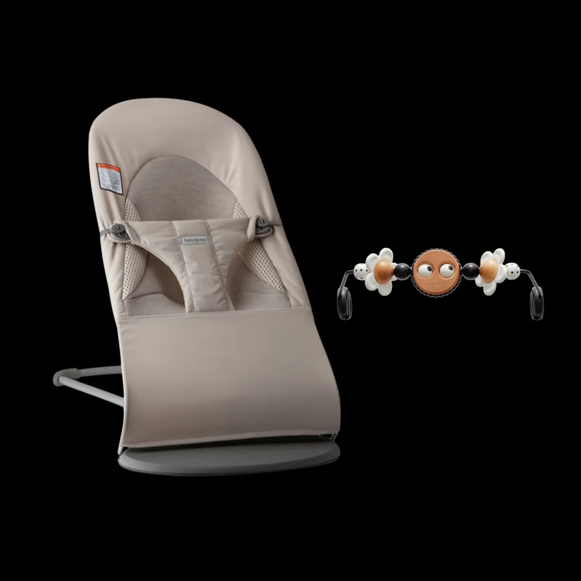 Bouncer Balance Soft and Toy Bar Bundle
