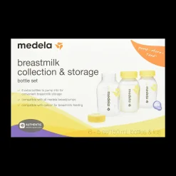 Breastmilk Collection Bottle Set