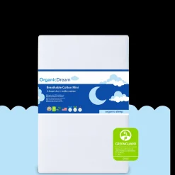 Breathable Cotton Mini 2-Stage Crib Mattress