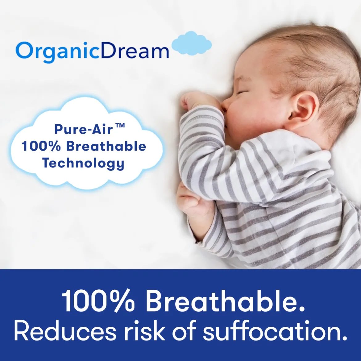 Classic Cotton Lightweight 2-Stage Crib Mattress