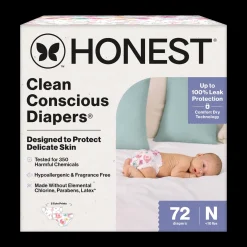 Clean Conscious Disposable Diapers Newborn-Size 2
