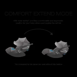 Cloud T Comfort Extend Infant Car Seat with SensorSafe