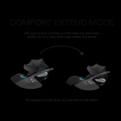 Cloud T Comfort Extend Infant Car Seat with SensorSafe