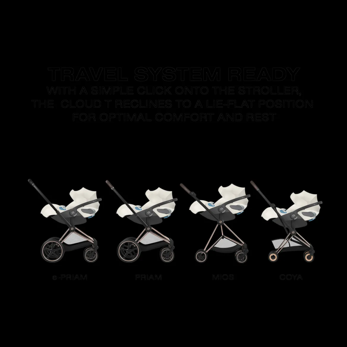 Cloud T Comfort Extend Infant Car Seat with SensorSafe