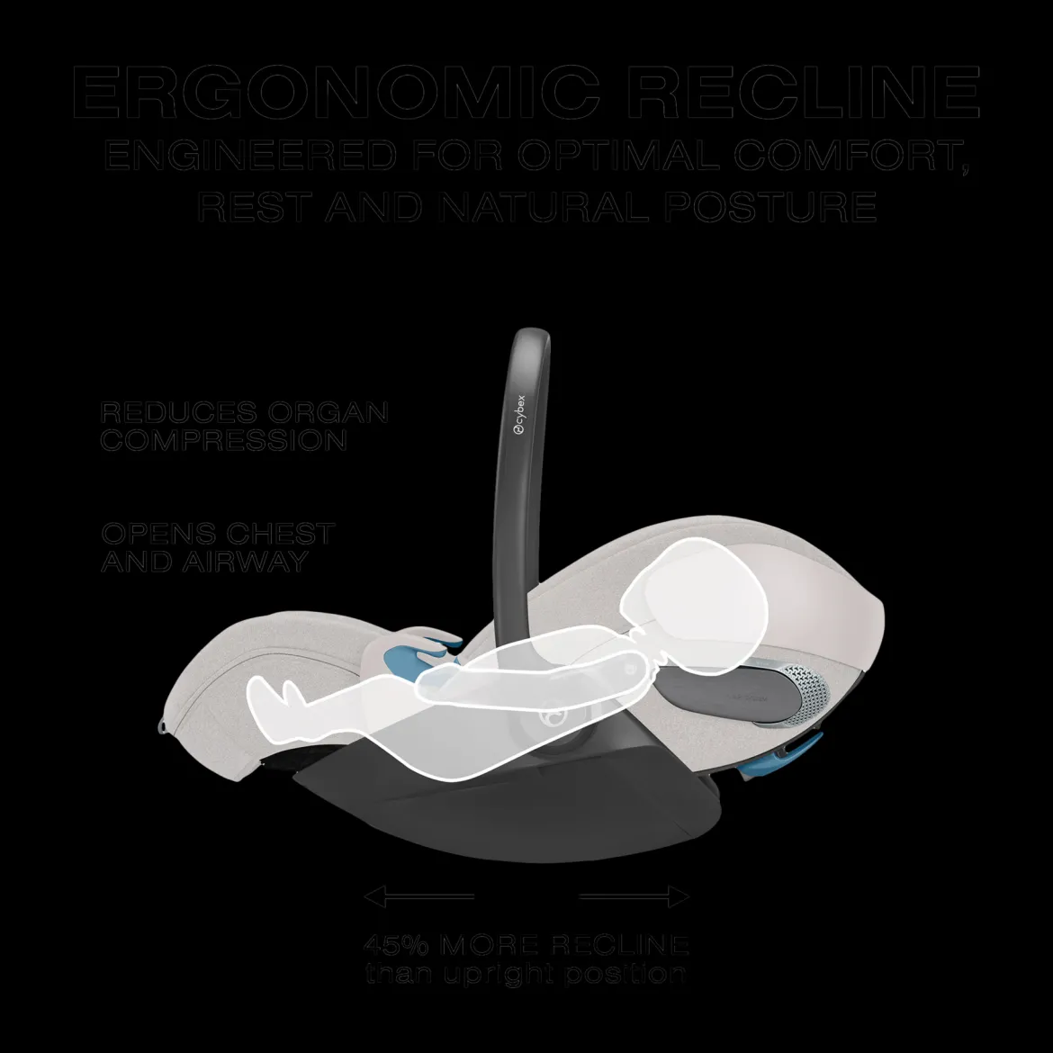 Cloud T Comfort Extend Infant Car Seat with SensorSafe