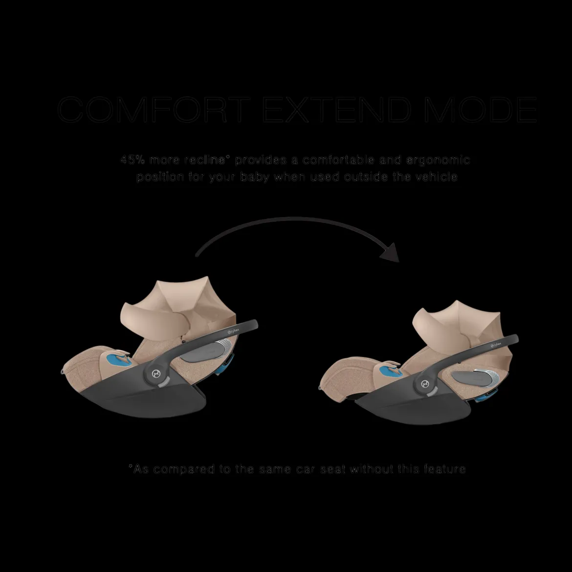 Cloud T Comfort Extend Infant Car Seat with SensorSafe