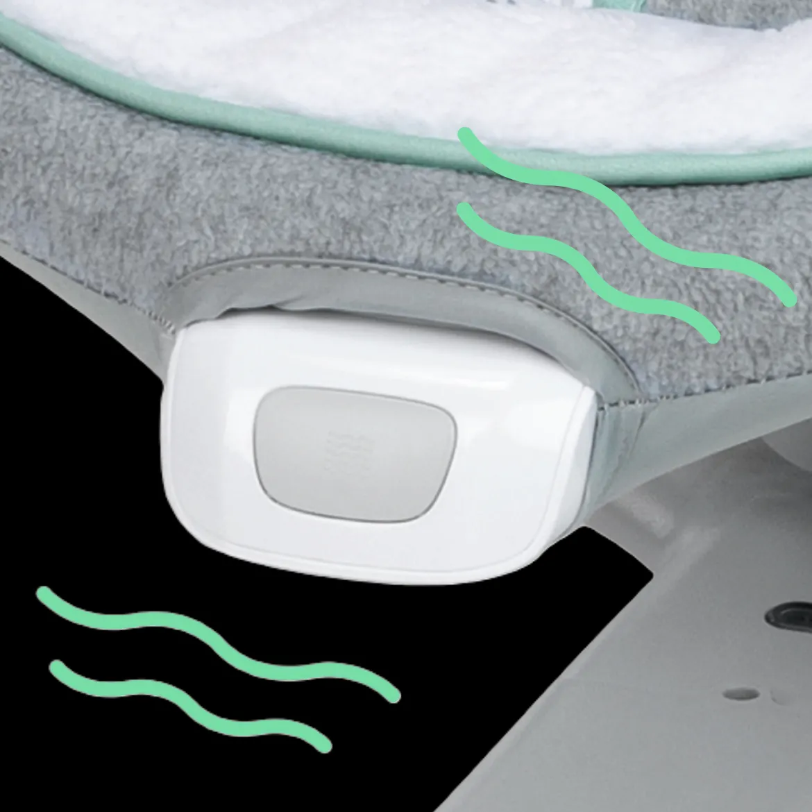 ConvertMe 2-in-1 Compact Portable Swing and Infant Seat