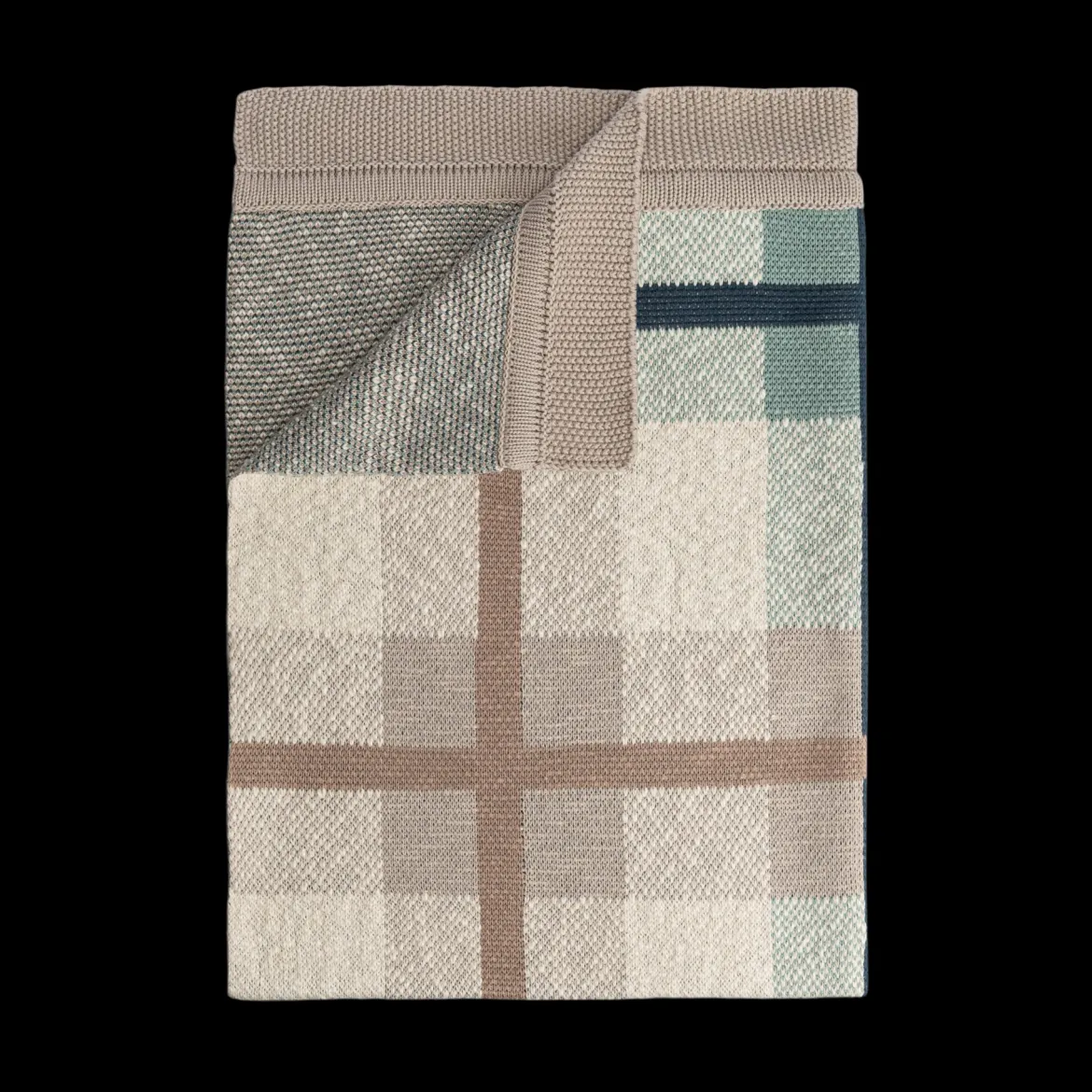 Cotton Knitted Baby Blanket