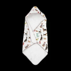 Cotton Muslin & Terry Infant Hooded Towel