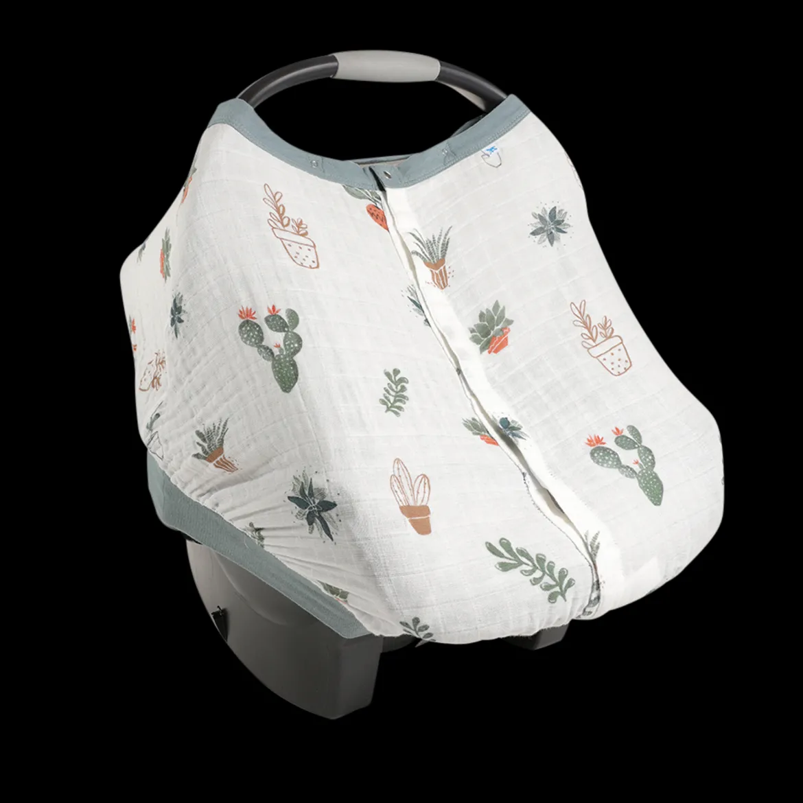 Cotton Muslin Car Seat Canopy