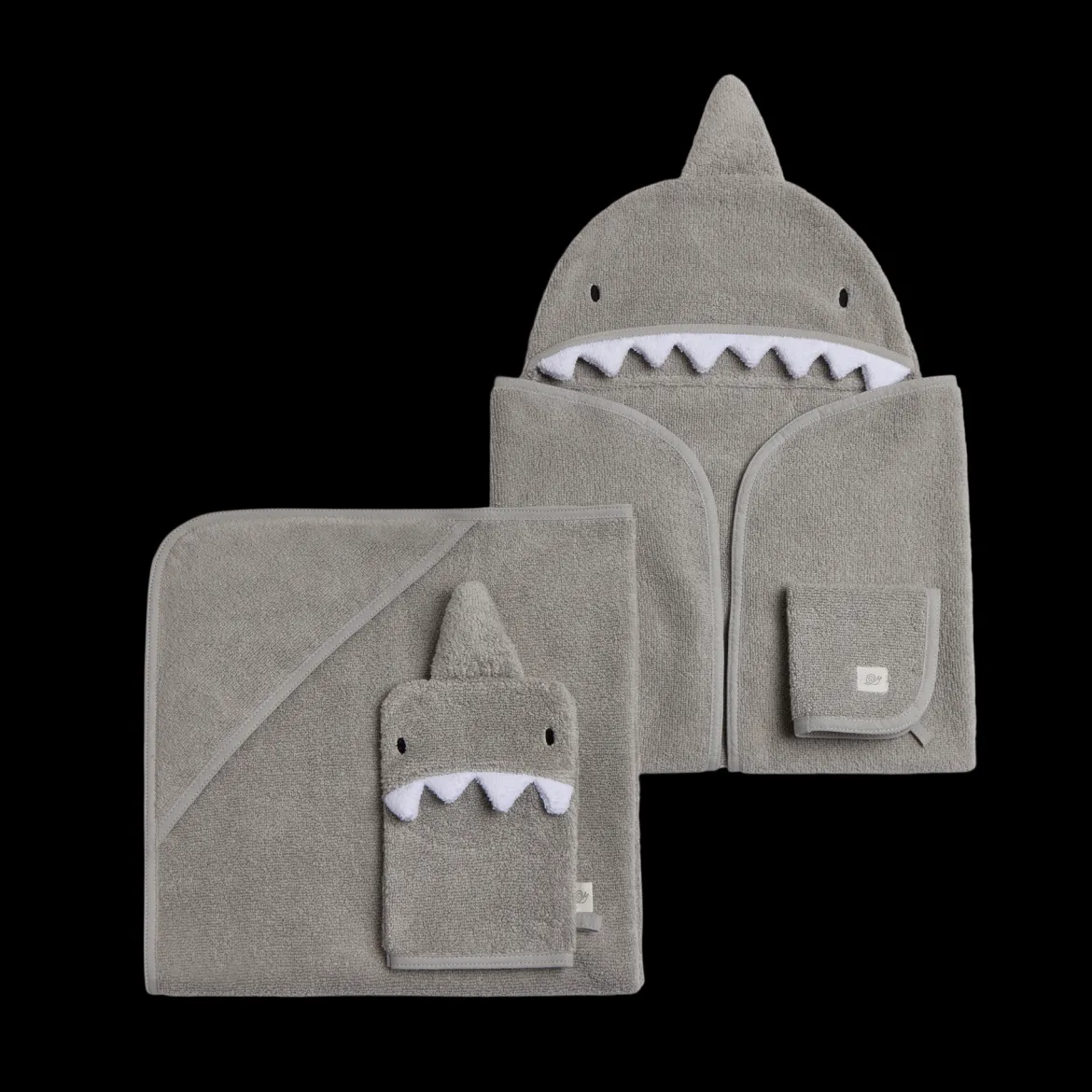 Cozy Critter Organic Cotton Bath Time 4-Piece Set