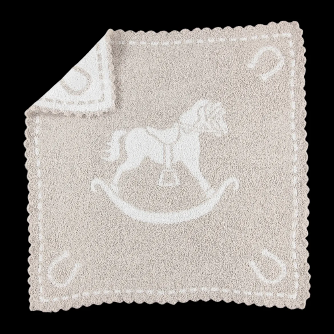 CozyChic Scalloped Receiving Blanket