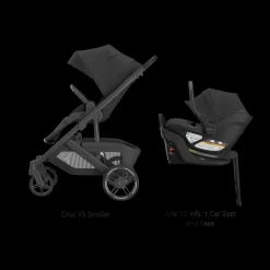 Cruz V3 Stroller & Aria V2 Infant Car Seat Travel System
