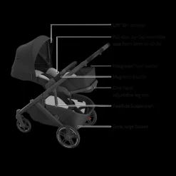 Cruz V3 Stroller & Aria V2 Infant Car Seat Travel System