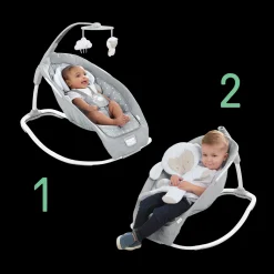 Cuddle Lamb Infant to Toddler Rocker and Baby Bouncer Seat