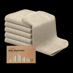 Deluxe Baby Bamboo Viscose Washcloths (6 Pack)