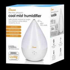 Droplet Ultrasonic Cool Mist Humidifier - 0.5 Gallon)