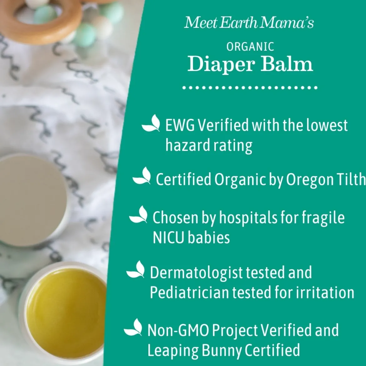 Earth Mama x Babylist Diaper Balm