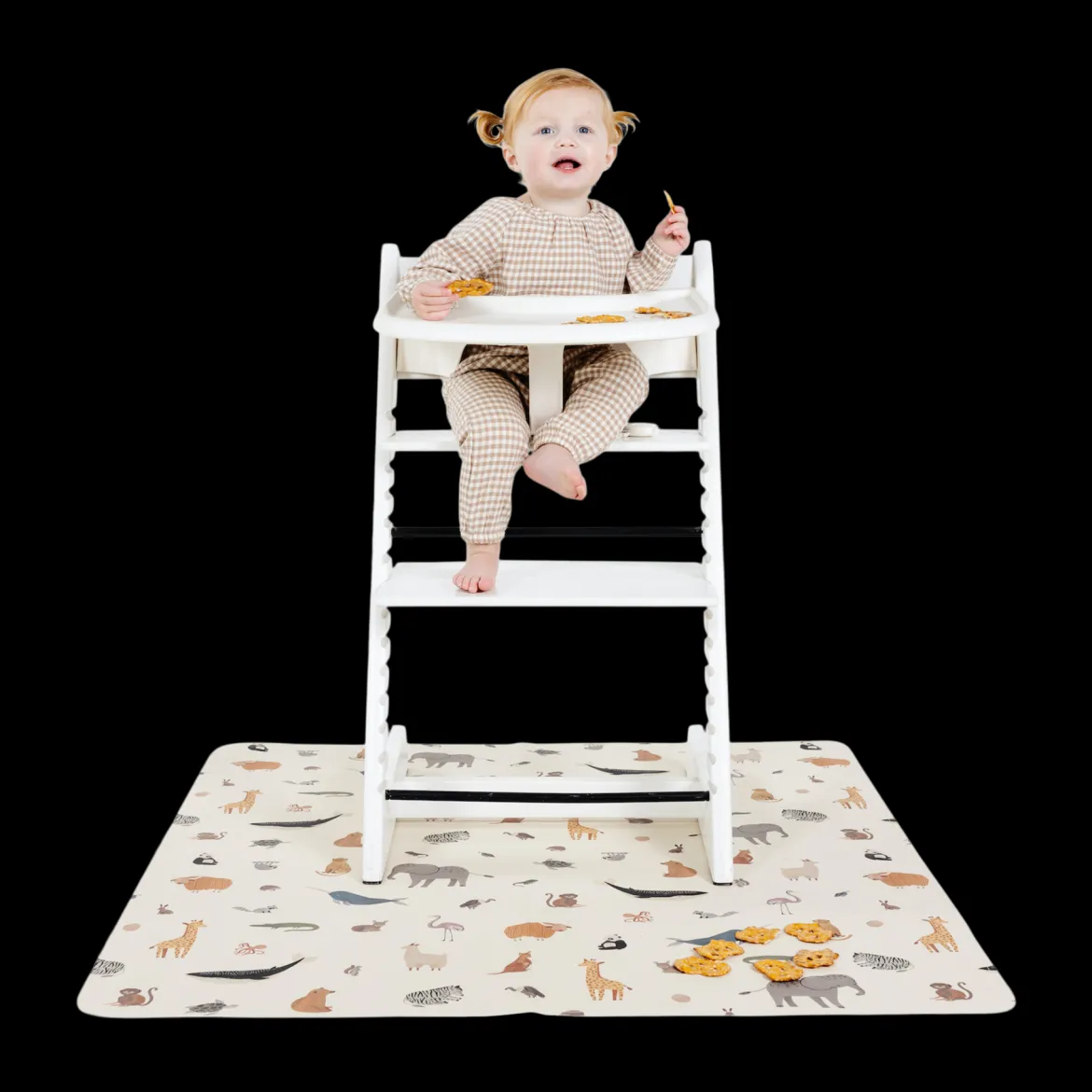 Easy Clean High Chair & Play Mat