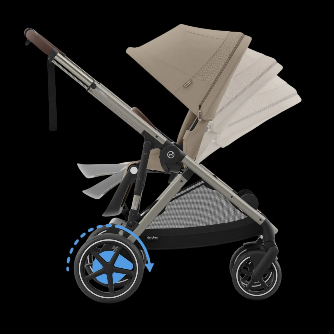 eGazelle S Electronic Assist Stroller