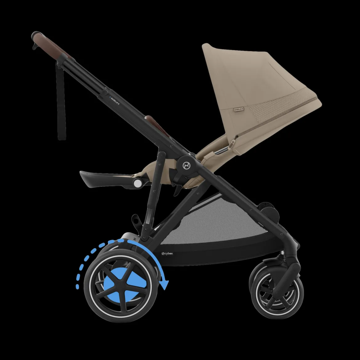 eGazelle S Electronic Assist Stroller