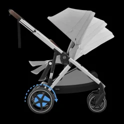 eGazelle S Electronic Assist Stroller