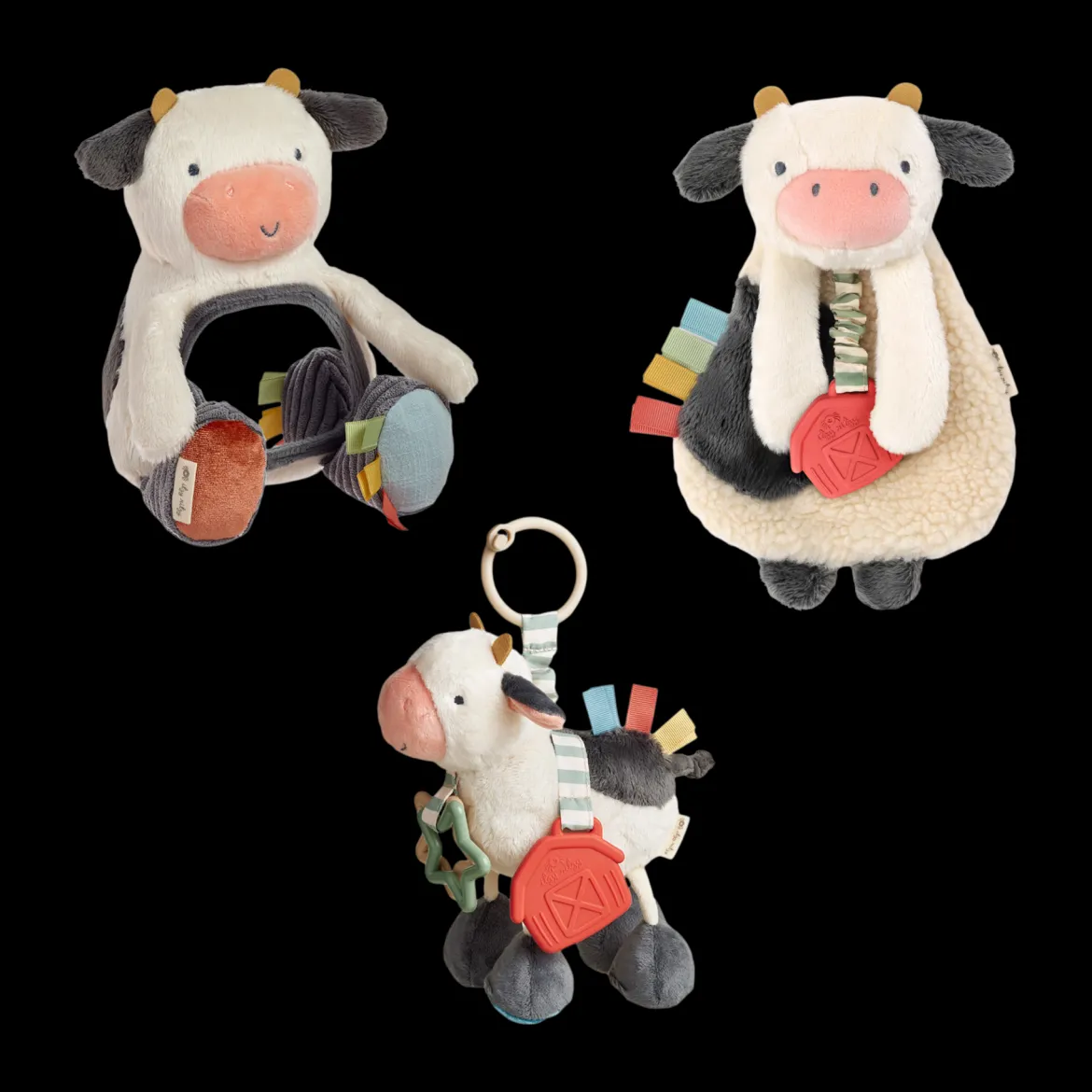 Farm Tummy Time Toy Bundle